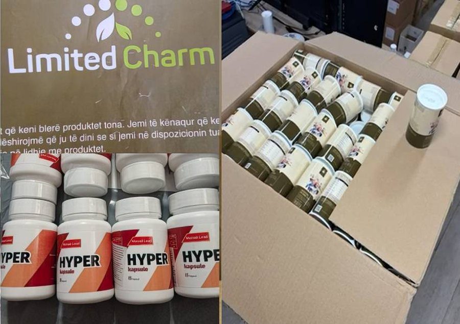 Limited Charm apo 'Helm i &euml;mb&euml;l'? Skandali i suplementeve