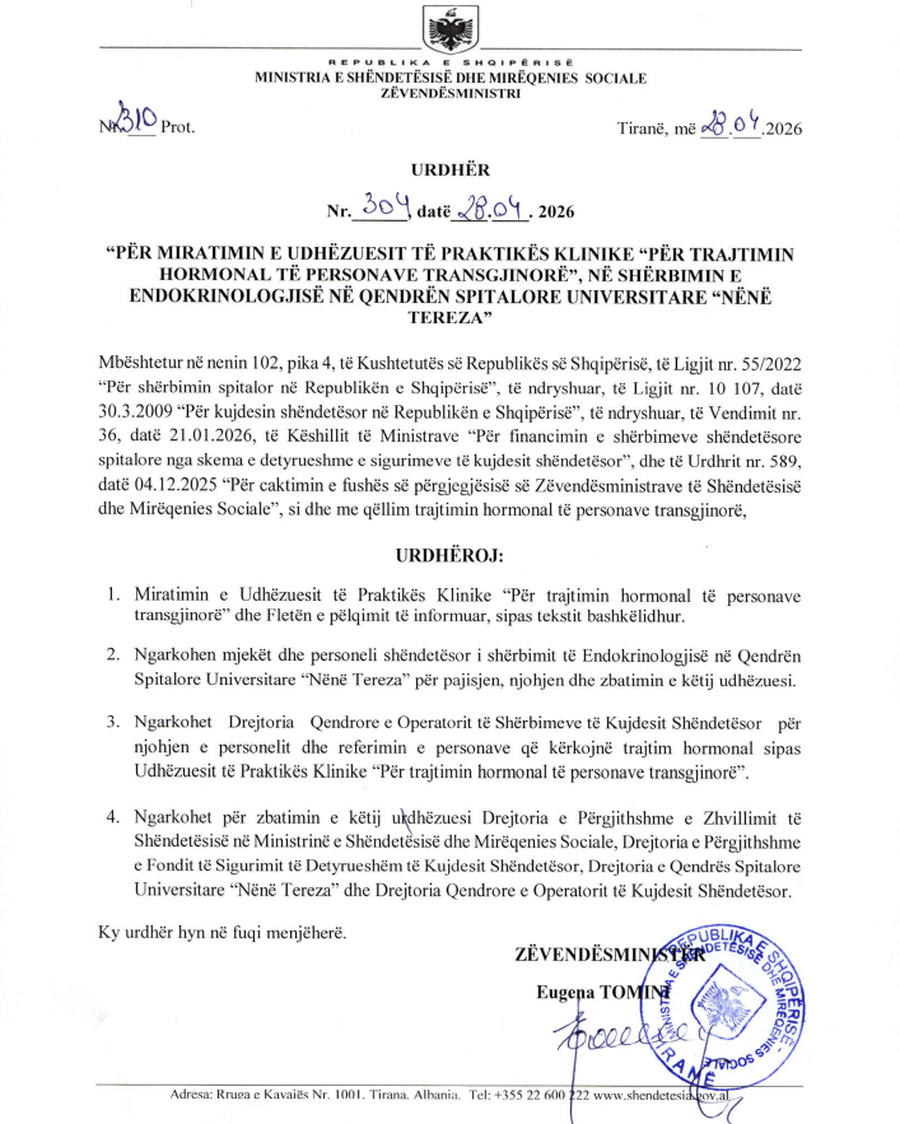 QSUT nis terapitë hormonale për transgjinorët! Paguhen nga