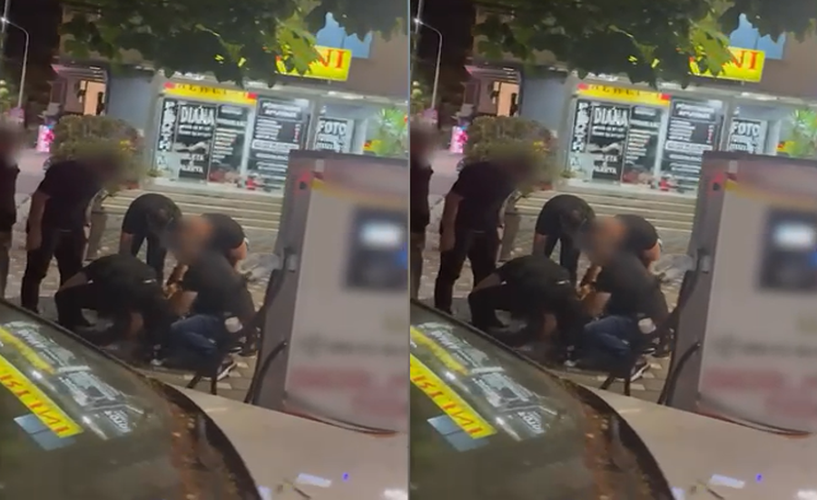 VIDEO/ Aksion në Tiranë, 6 efektivë shtrijnë