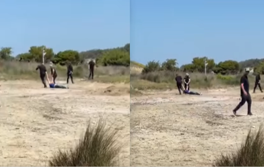 VIDEO/ Tmerr n&euml; Zv&euml;rnec, persona t&euml; maskuar heqin zvarr&euml;