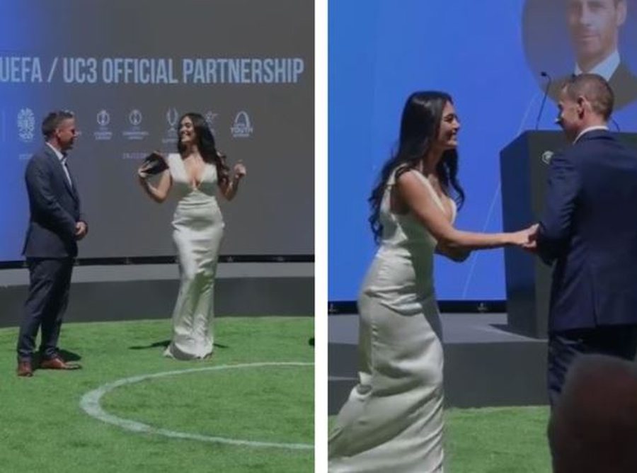 Finalja e Champions/ Shqiptarja Eva Murati shk&euml;lqen n&euml; krah t&euml;