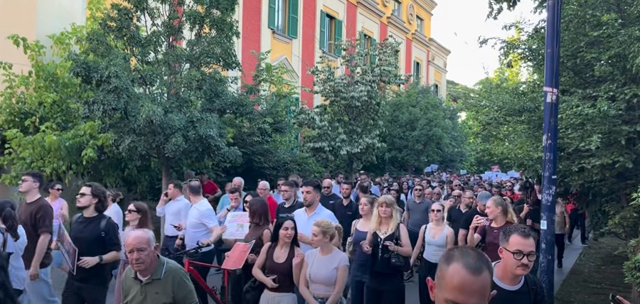 VIDEO/ Përplasja për ‘Zvërnecin”, qindra protestues