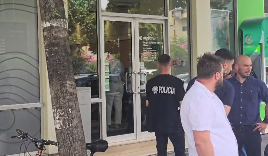 Grabitja e qytetares n&euml; filalin e OTP n&euml; Tiran&euml;, arrestohet roja