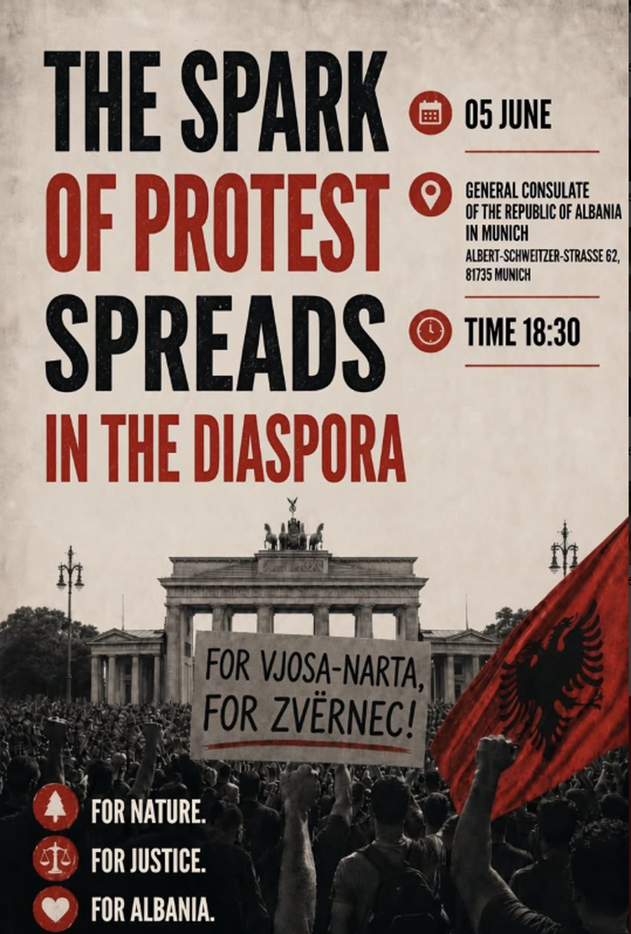 Protesta shp&euml;rndahet edhe n&euml; diaspor&euml;, shqiptar&euml;t mblidhen