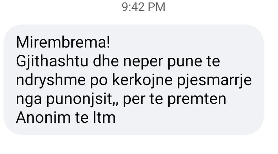 Denoncimi: Administrata e jugut n&euml;n presion p&euml;r takimin e Ram&euml;s