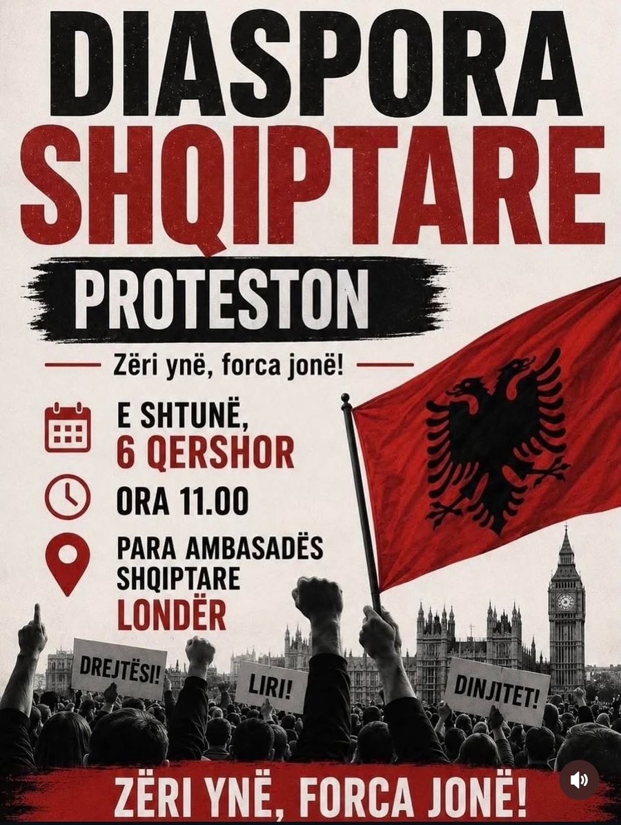 Nga Londra n&euml; Stokholm, vala e protestave n&euml; Tiran&euml; ngre n&euml;