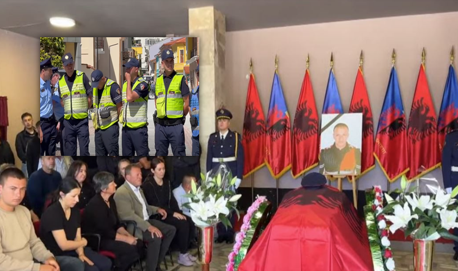 Dhimbje p&euml;r policin e vr*r&euml; n&euml; Maliq, polic&euml;t