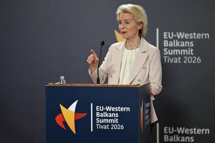 Samiti i BE n&euml; Tivat/ Ursula von der Leyen: Shqip&euml;ria
