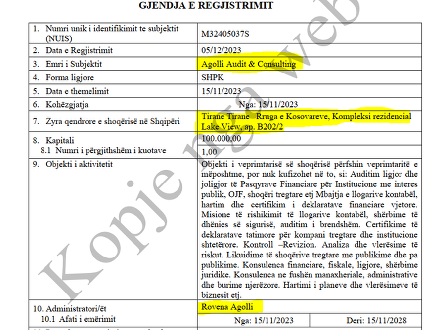 Kasafortë me euro dhe ora diamandi, Dritan Agollit të FSHZH i vjedhin