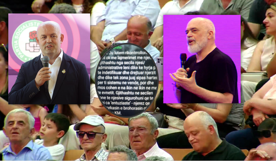 &ldquo;Gjeni ca njer&euml;z t&euml; duartrokasin kur flet Rama&rdquo;,