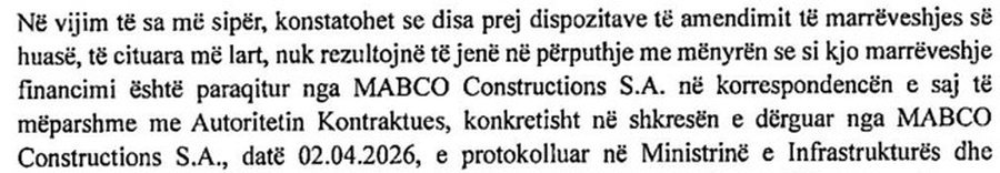 Qeveria n&euml; alarm, Pacolli mund t&euml; ket&euml; l&euml;n&euml; peng