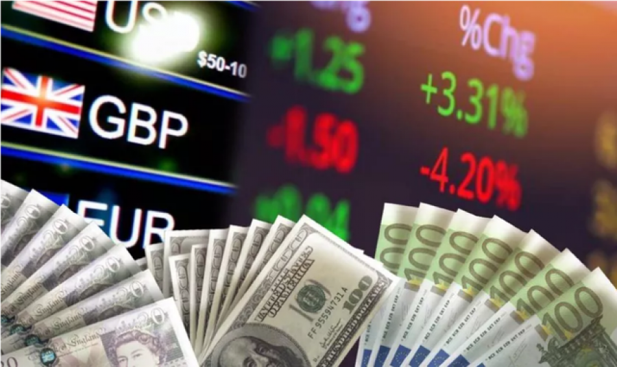 Kursi i k&euml;mbimit valutor, euro dhe dollari vijojn&euml; luhatjet n&euml;