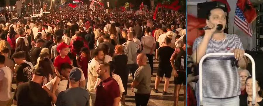 Protesta e 16-t&euml; mbledh n&euml; sheshin para Kryeministris&euml;