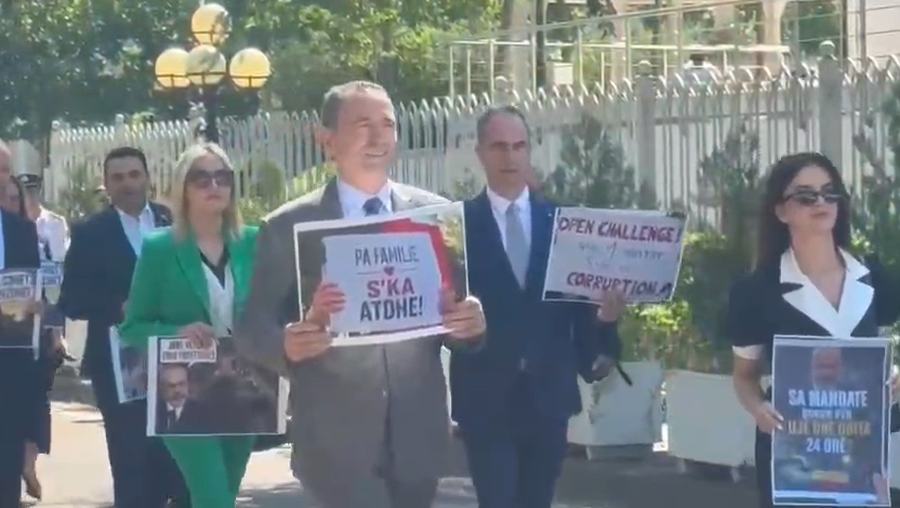 Deputetët e PD "kopjojnë" protestuesit, shkojnë me
