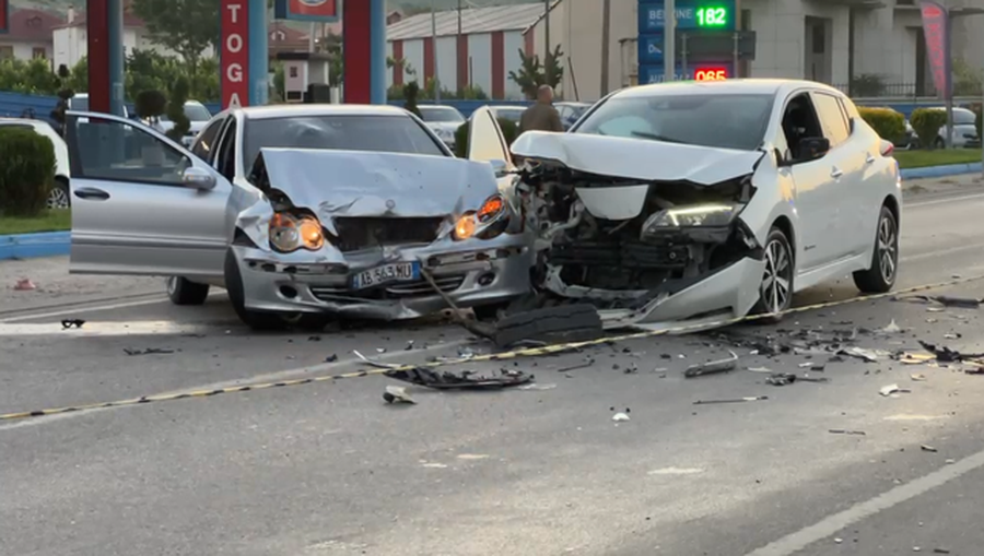 Aksident i r&euml;nd&euml; n&euml; aksin Levan-Tepelen&euml;/ P&euml;rplasen 5