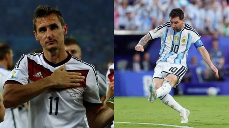 Messi theu rekordin e tij n&euml; Kup&euml;n e Bot&euml;s, Klose: I heq kapelen,