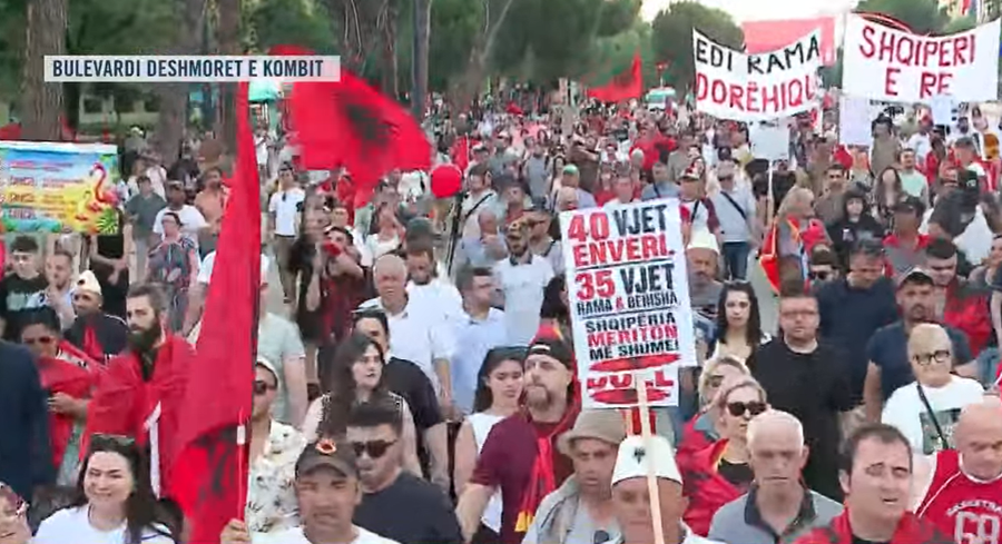 Sot protesta e 24-të qytetare kundër qeverisë, nis marshimi
