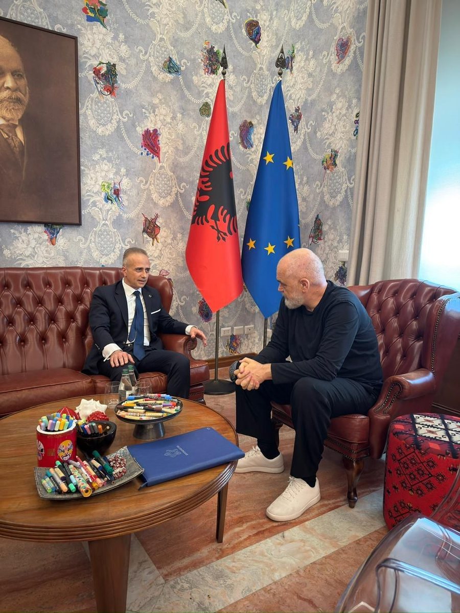 Rama pret ambasadorin e ri turk n&euml; Tiran&euml;, vler&euml;sohet