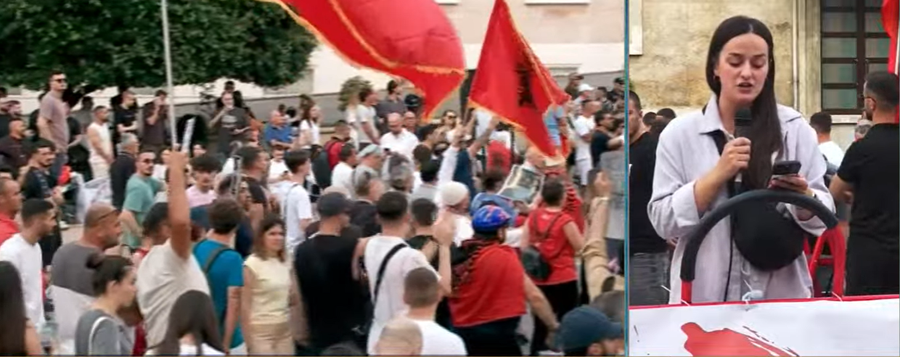 Protesta e 26-t&euml;, mij&euml;ra qytetar&euml; mblidhen para