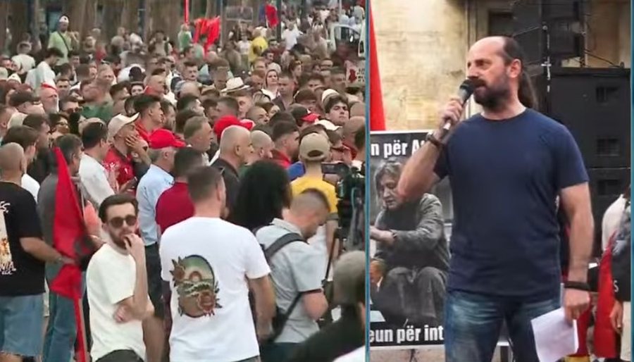 U procedua nga policia pasi lexoi k&euml;rkesat politike n&euml; protest&euml;,