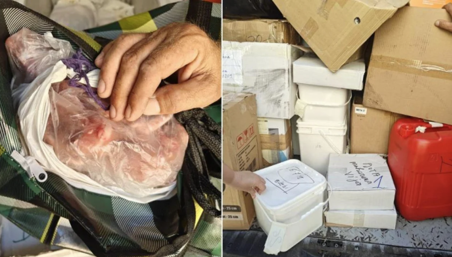 Bllokohet furgoni me mish, djath e vez&euml; nga Shqip&euml;ria drejt