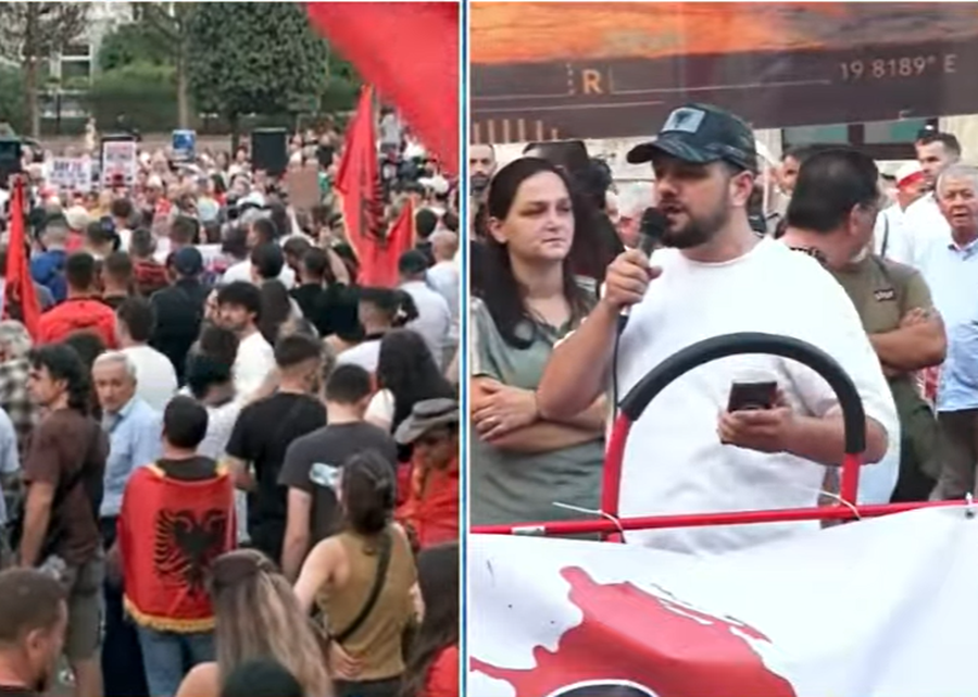 &ldquo;SPAK b&euml;hu heroi yn&euml;&rdquo;, protestuesit: Mund&euml;so q&euml;