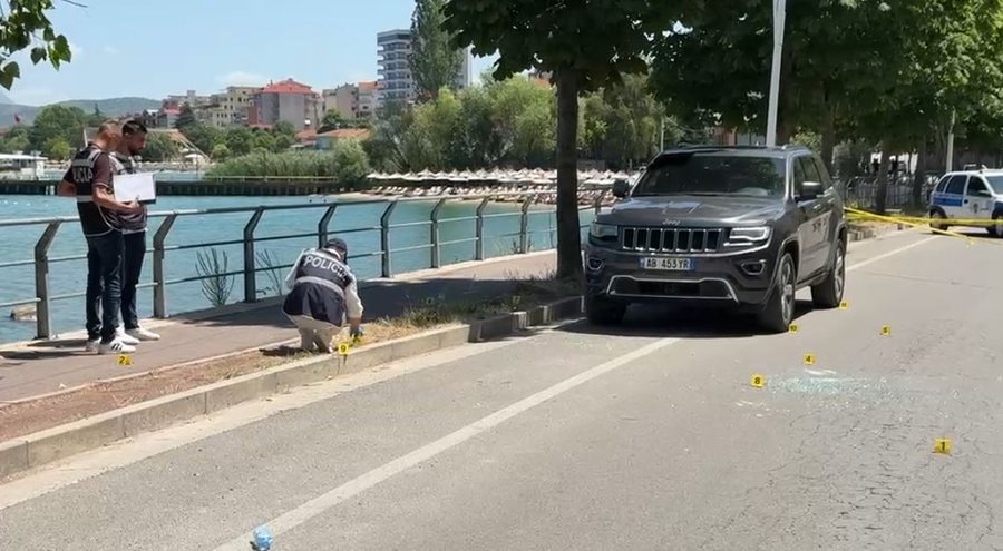 Plagosje me arm&euml; zjarri  p&euml;r hakmarrje n&euml; Pogradec, pranga