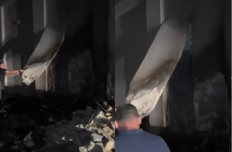 Zjarr n&euml; kompleksin "Aura" n&euml; Tiran&euml;! Zjarrfik&euml;sja