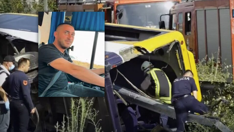 Aksidenti i friksh&euml;m i autobusit n&euml; Tiran&euml;, 5 persona dalin nga
