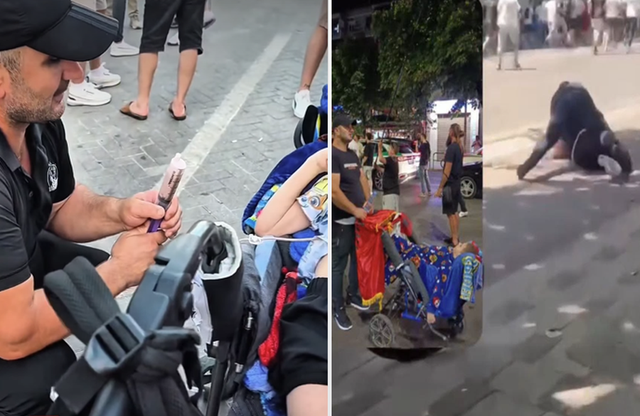 Babai i tij u arrestua nga policia, shqiptar&euml;t mbledhin 100 mij&euml;