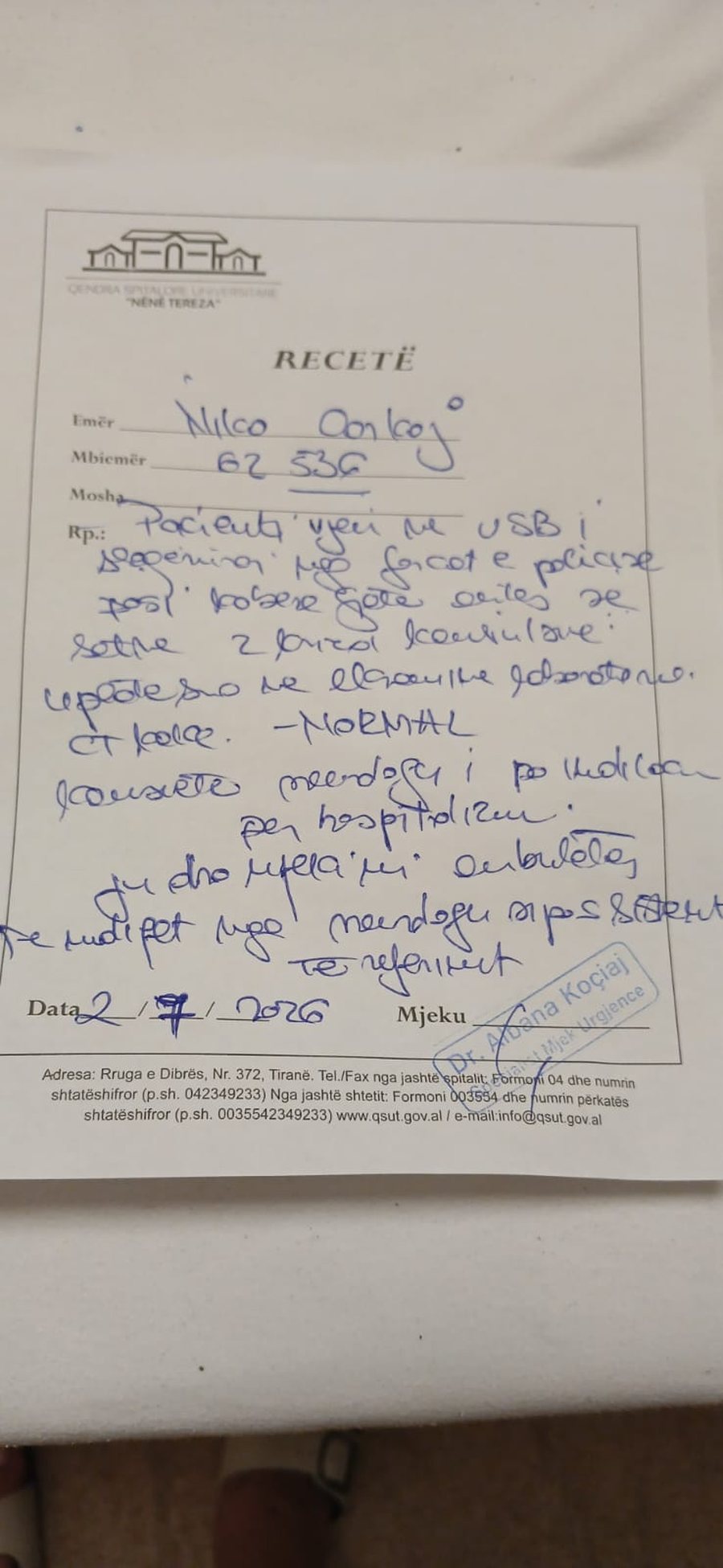 Babai i paralizuar, vet&euml; me kriza epileptike/ &Ccedil;far&euml; duhet