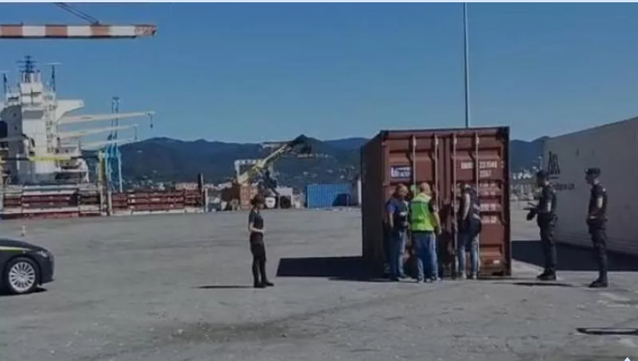 Portet e Ligurias, porta e re e kokain&euml;s n&euml; Evrop&euml;; media