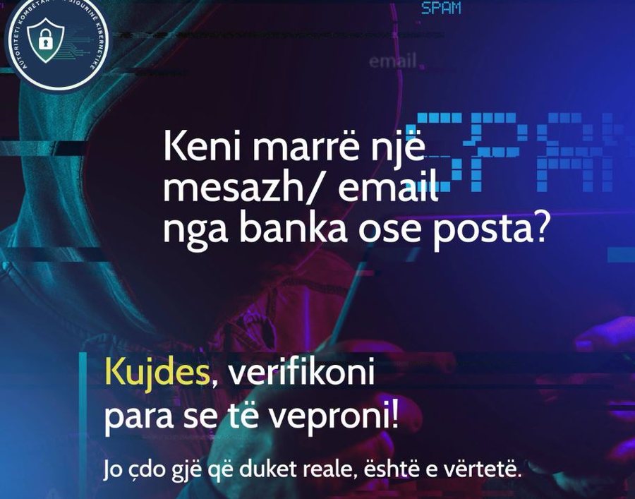 &ldquo;Kujdes nga SMS dhe email-et mashtruese&rdquo;, institucionet