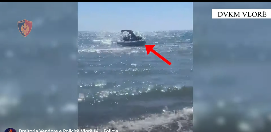 VIDEO/ Rrezikuan jet&euml;n e pushuesve me Jet Ski dhe gomone, gjobiten dy