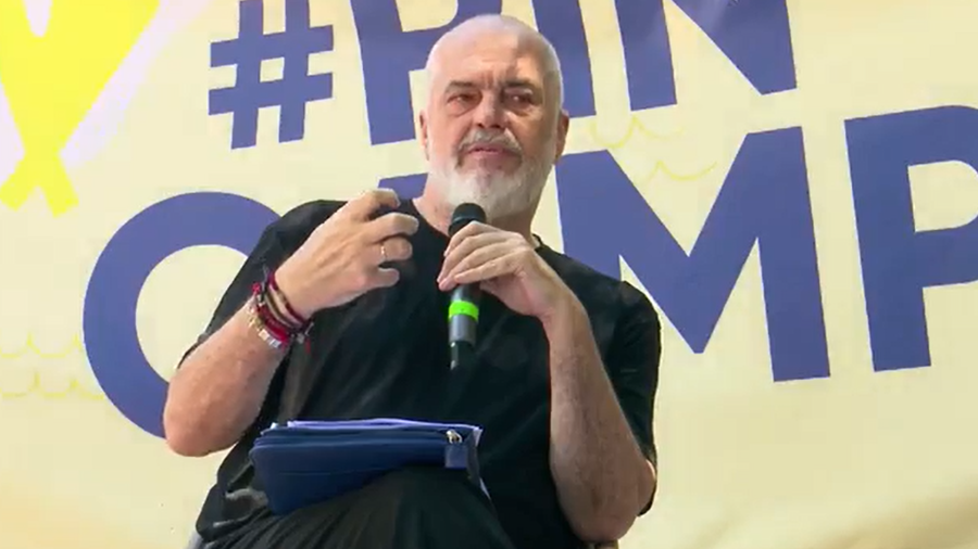 42 ditë protestë, Rama me të rinjtë socialistë në