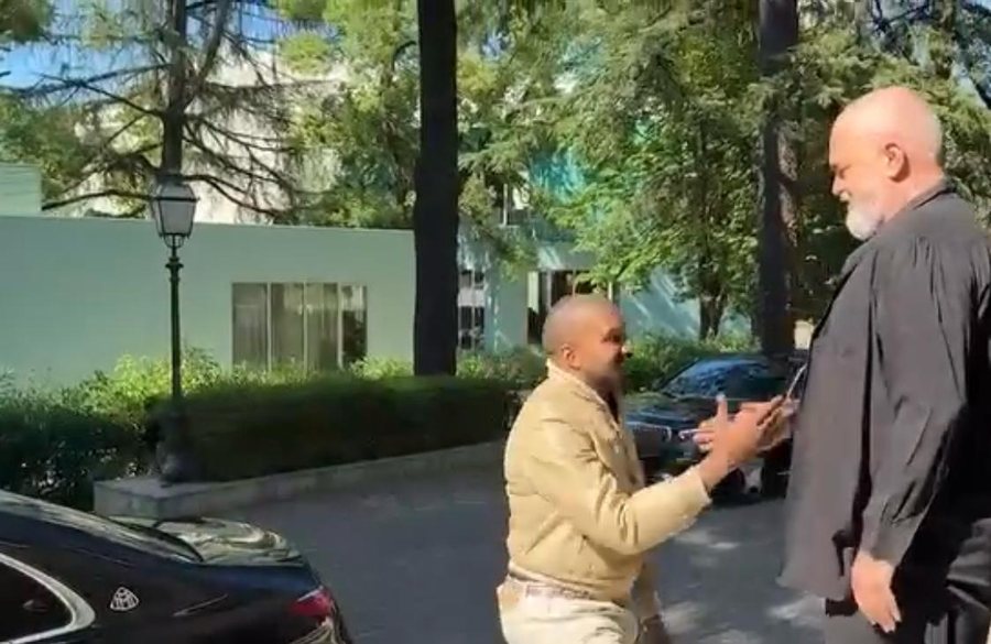 Rama pret në Kryeministri reperin e njohur Kanye West