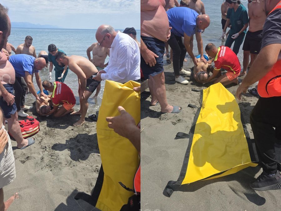 Heroiz&euml;m n&euml; Velipoj&euml;! Vrojtuesi i plazhit i shp&euml;ton