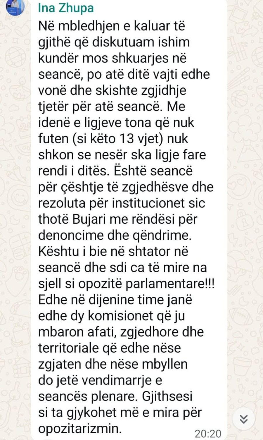 PD bojkotoi seanc&euml;n, deputet&euml;t kund&euml;r vendimit t&euml;