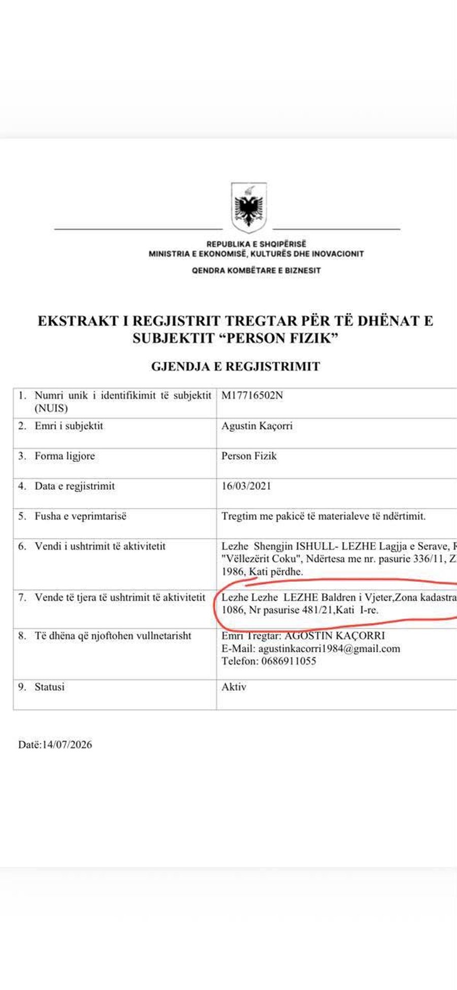 Shqetësim për banorët në Lezhë, firma e ndërtimit