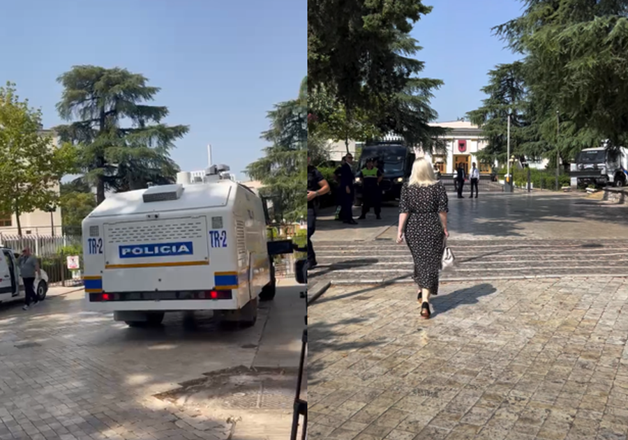 "Deputetë të krimit", protestues, autobote me ujë e