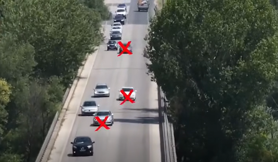 Droni monitoron gjith&ccedil;ka, mbi 4250 gjoba brenda nj&euml; dite! Policia