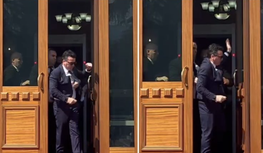 Tentoi t&euml; hynte n&euml; seanc&euml; plenare, Garda nxjerr jasht&euml; me
