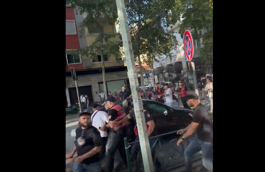 Protesta para Kuvendit, mbi 23 të shoqëruar nga policia dhe 17 të