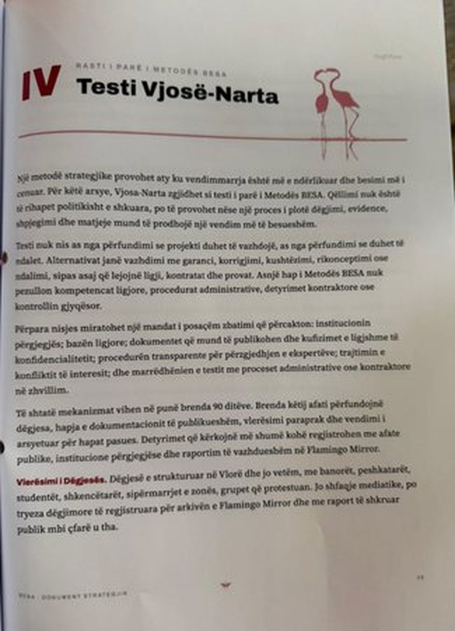 Strategjia &ldquo;BESA&rdquo;, zbardhet dokumenti q&euml; prezantoi Rama para