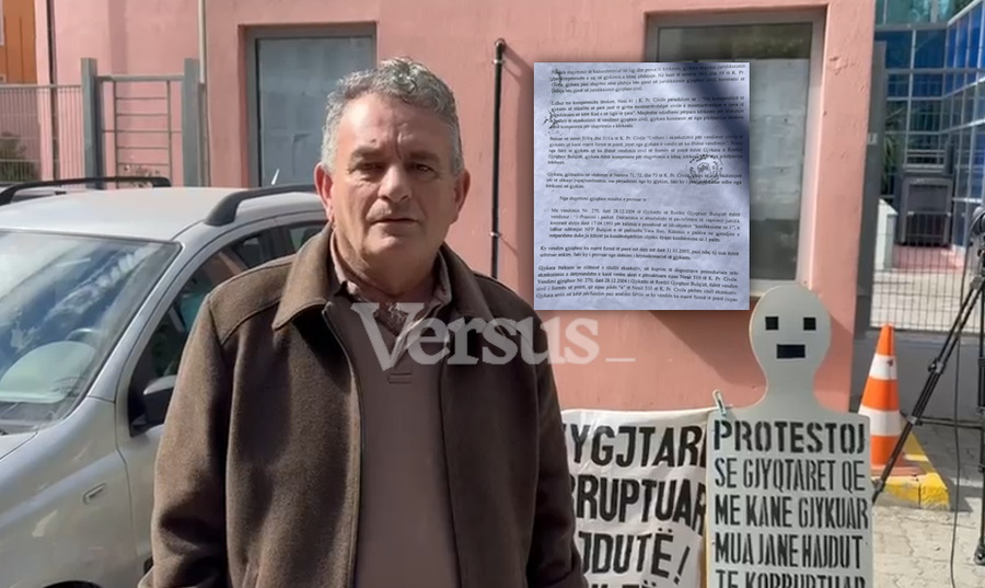 Prej vitesh endet gjyqeve, qytetari protestë para SPAK e GJKKO: Dua