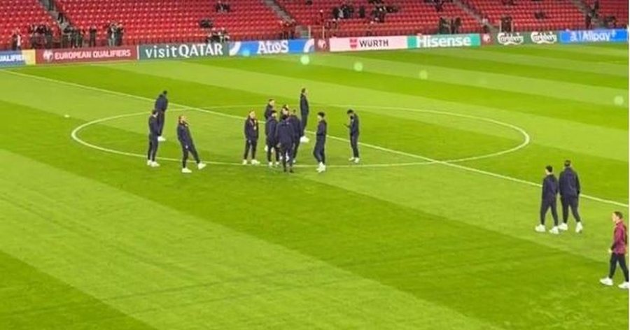 Kombëtarja angleze mbërrin në stadiumin 'Air Albania',