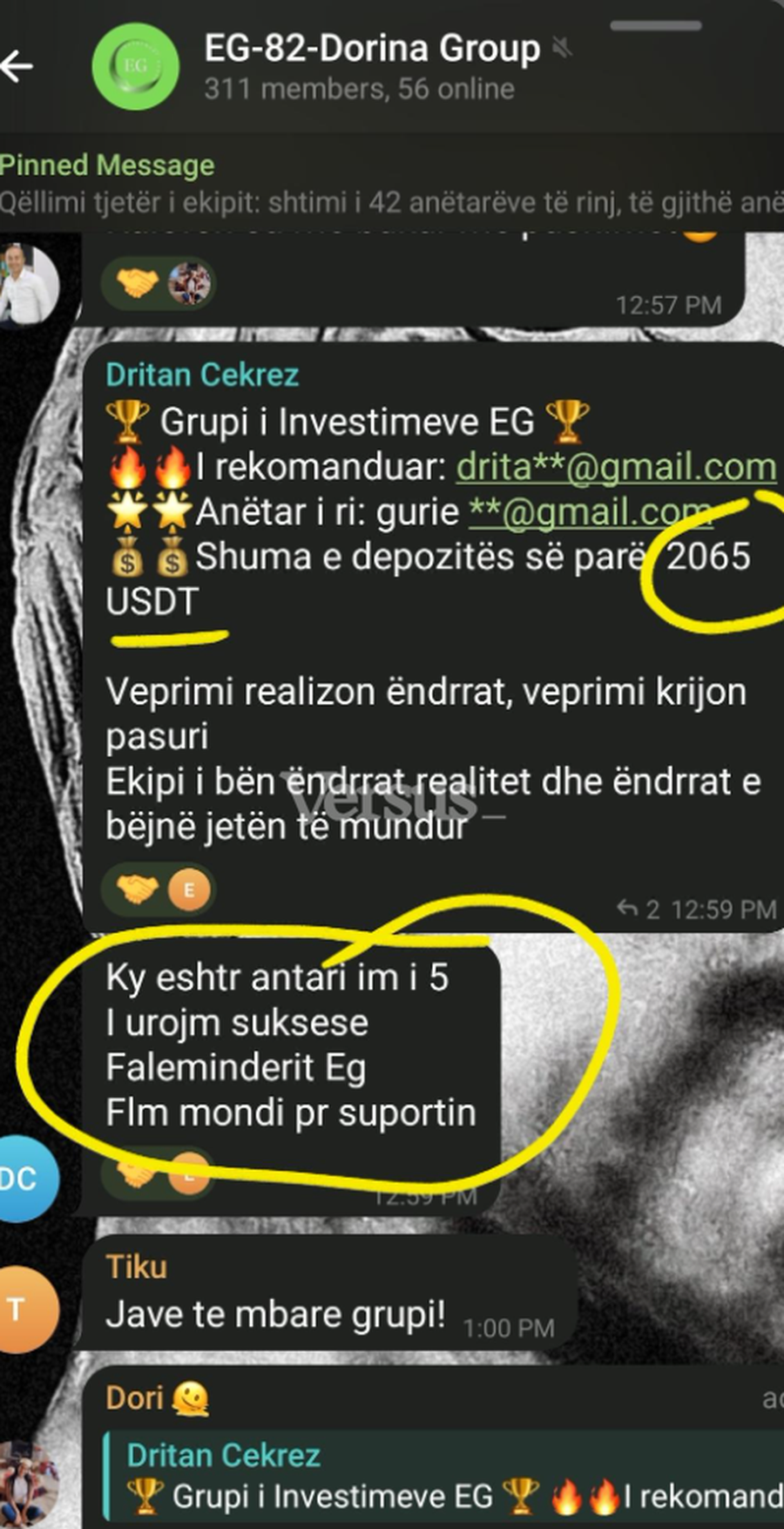 “Sudja moderne” me skemën piramidale “XUEX’ në
