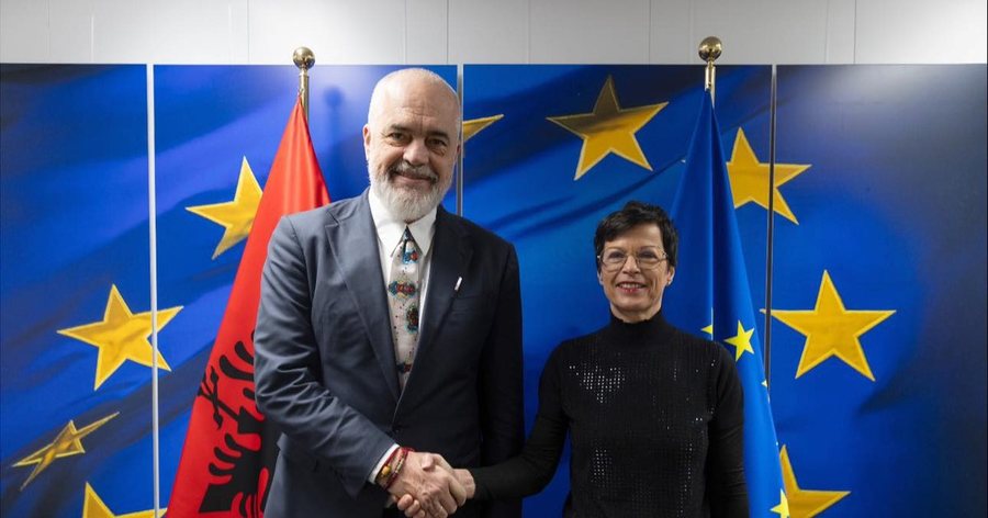 Edi Rama takim me Komisioneren e Zgjerimit të BE-së, Marta Kos