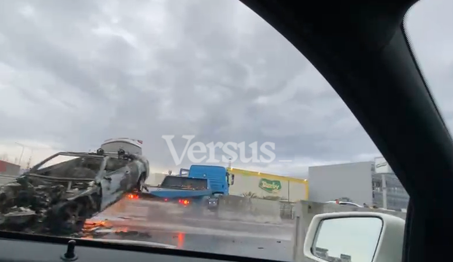 Aksident i rëndë në rrugën-Tiranë-Durrës, mjeti