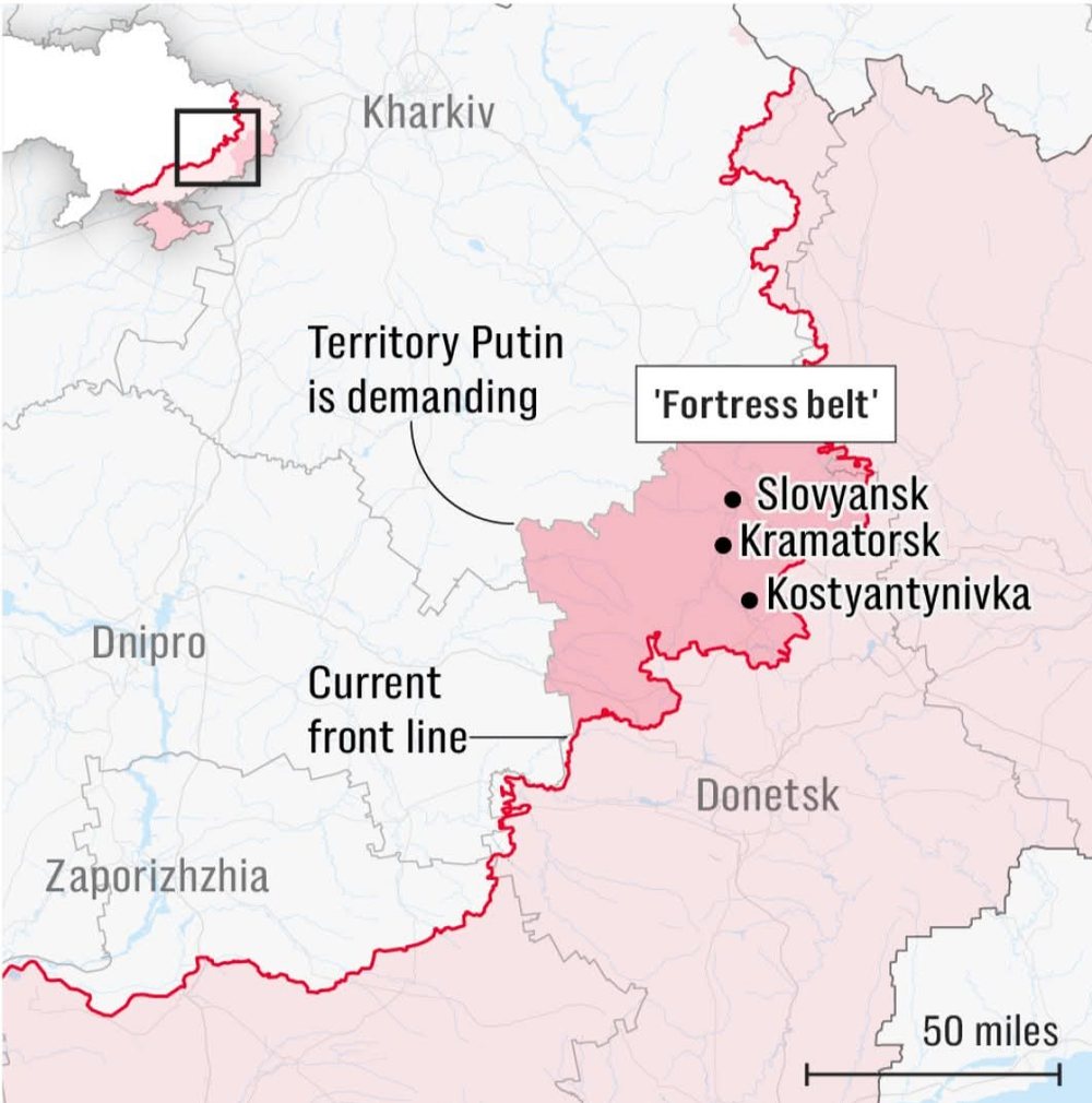 Map/ Why the entire peace deal hinges on this small strip of Ukraine